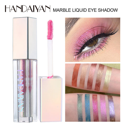 Marbled Colour Sparkle Diamond Chameleon Pearlescent Liquid Eyeshadow