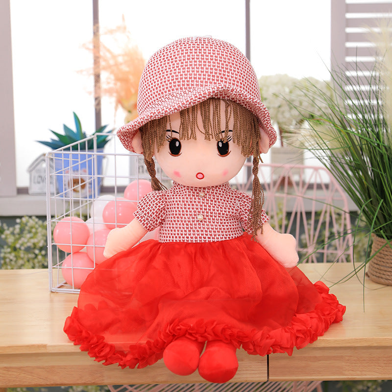 Cute square doll with many colour