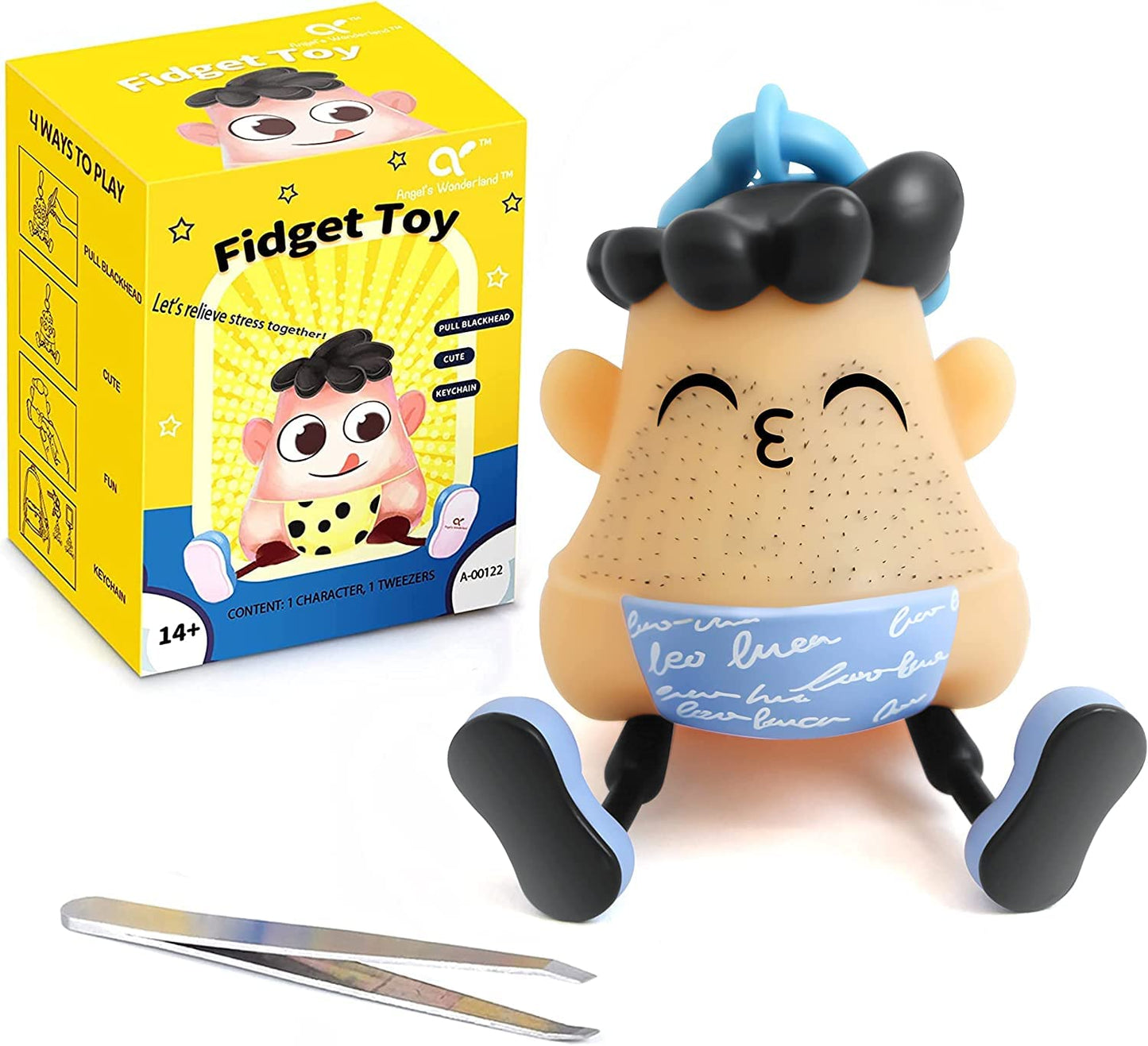 Pimple Popper Toy Skin Picking Fidget Toy, Stress Relief Toy Blackheads Remover  Fidget Toy
