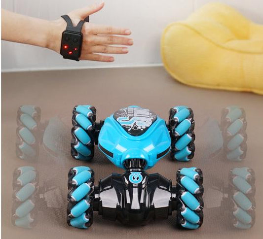 Gesture sensor twist change car remote control toy transforming remote control car